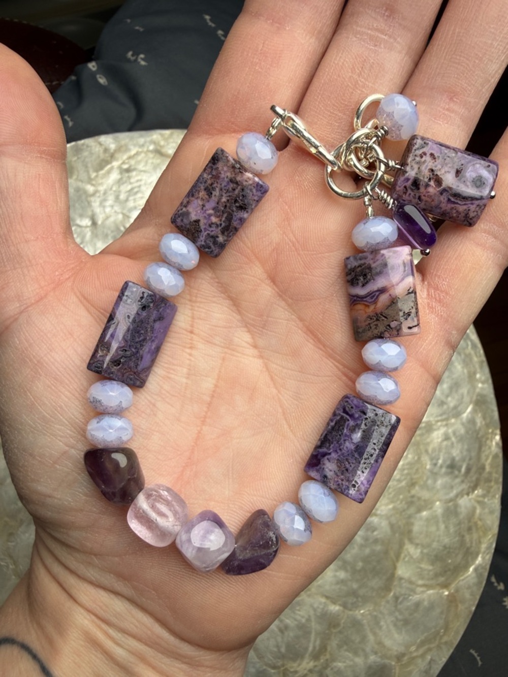 Purple and lilac Women's Bracelet